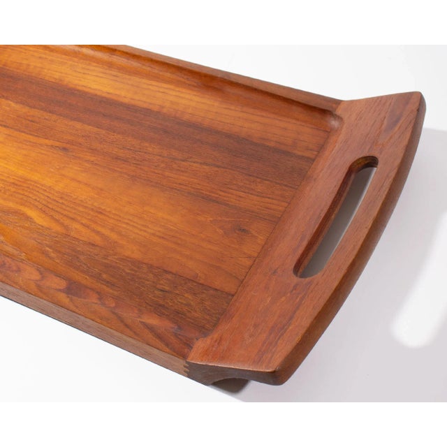 Jens Quistgaard Dansk Teak Tray For Sale In Indianapolis - Image 6 of 6