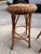 Mid 20th Century Pair of Wicker Vintage Bar Stools For Sale - Image 5 of 12