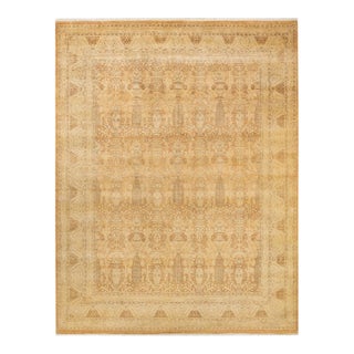 Mogul, One-of-a-Kind Hand-Knotted Area Rug - Brown, 8' 1" x 10' 2" For Sale