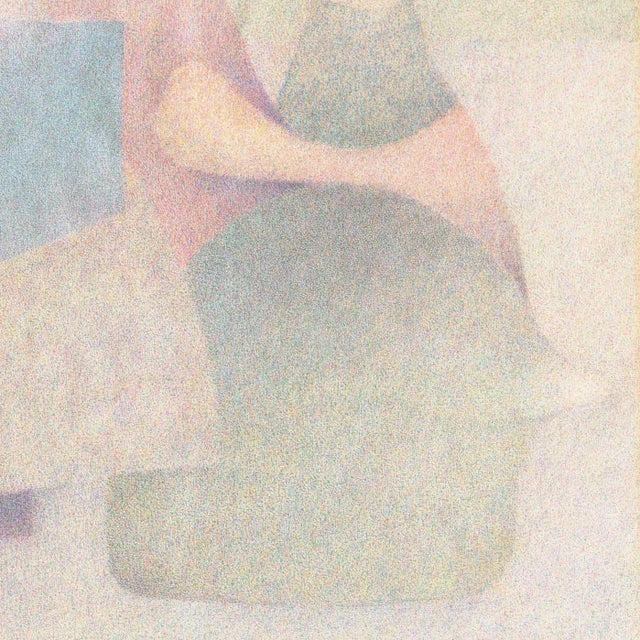 Light Green 'Untitled No. 1' by Thomas Guise, 1967, Royal Society of Artists, Edinburgh Academy, Palo Alto For Sale - Image 8 of 8