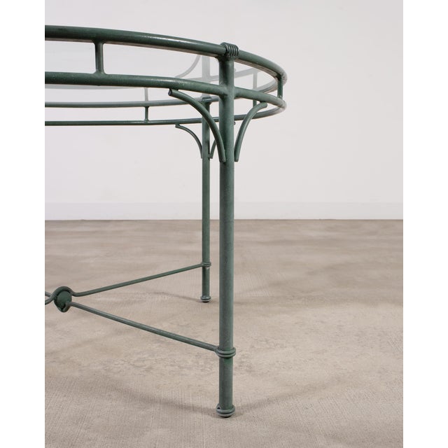 Metal Labeled Brown Jordan Florentine Garden Set by Richard Frinier For Sale - Image 7 of 17