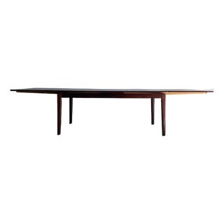 Skovby Mobelfabrik Rosewood Extendable Dining Table Denmark Mid-Century Modern 1970s For Sale