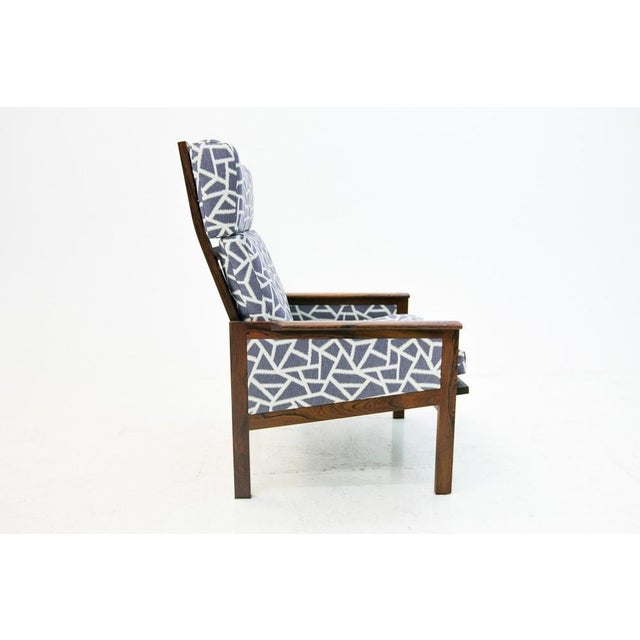 Walnut Armchairs, Denmark, 1960s, Set of 2 For Sale - Image 4 of 12