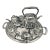 Mid 20th Century Six-Piece Tiffany & Co. Sterling Silver Kettle on Cradle W Serving Tray 7.3 Kg For Sale