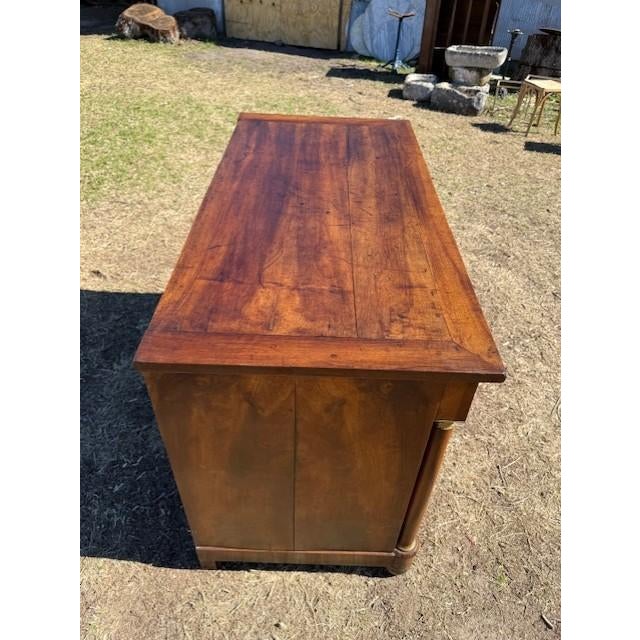 19th Century French Empire Walnut Chest of Drawer / Commodes For Sale - Image 6 of 18