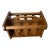 Vintage Leick Solid Oak Magazine Rack by Furniture by Leick, Sheboygan, Wisconsin For Sale