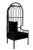 Metal Anika Black Balloon Accent Chair For Sale - Image 7 of 7