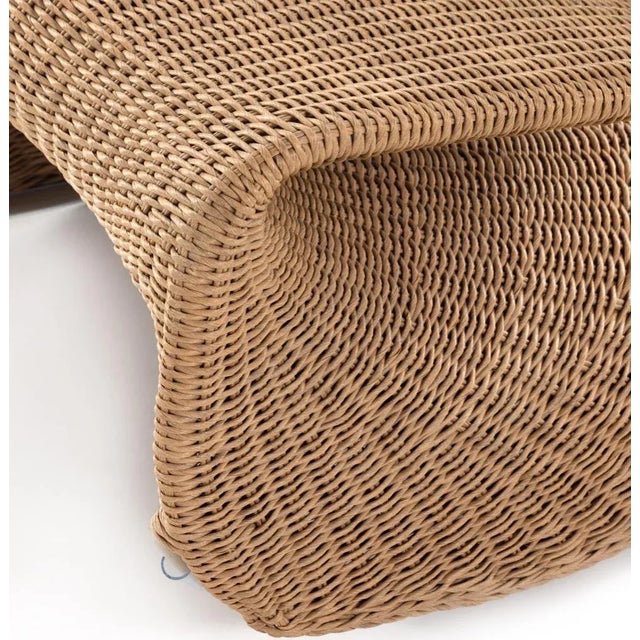 Four Hands Portia Outdoor Rocking Chair, Natural For Sale - Image 12 of 13