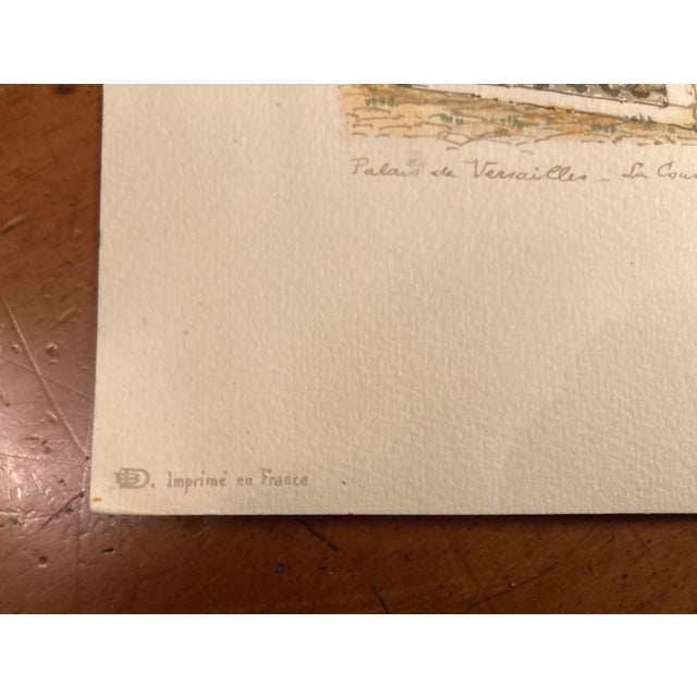 Architectural Masterpiece Palace of Versailles , Outside Paris Color Print on Paper For Sale - Image 11 of 11