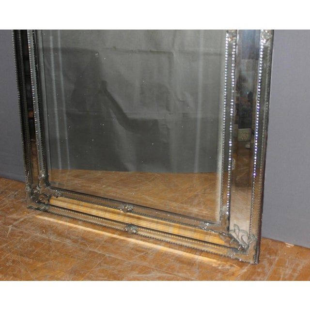 Large Venetian Mirror with Parecloses, 1800s For Sale - Image 7 of 15