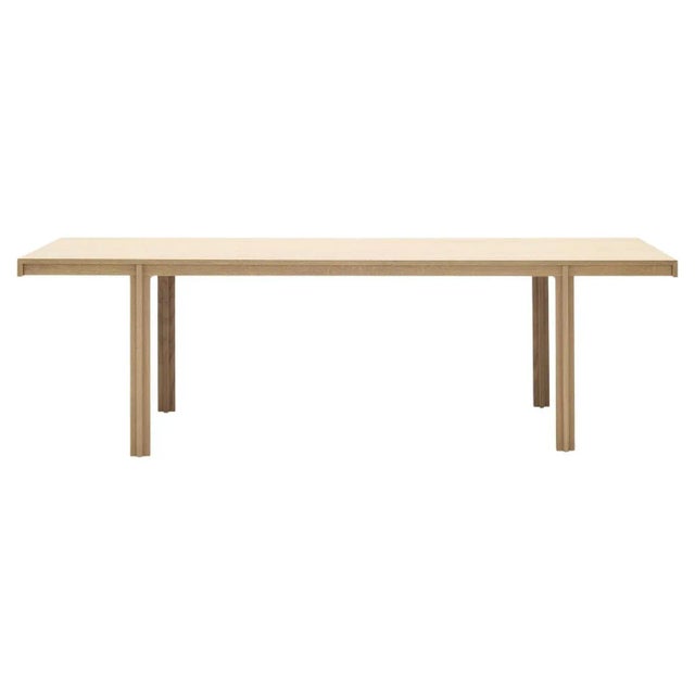 Bodil Kjaer, 1961 Natural Oak Principal Dining Table For Karakter One of the last living mid-century Scandinavian design...