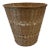 Vintage Wicker Trash Can For Sale