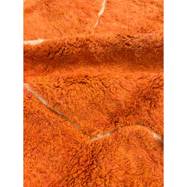 Textile Moroccan Beni M’rirt Wool Rug – Hand Knotted Geometric Berber Carpet, Large Luxury Area Rug For Sale - Image 7 of 10