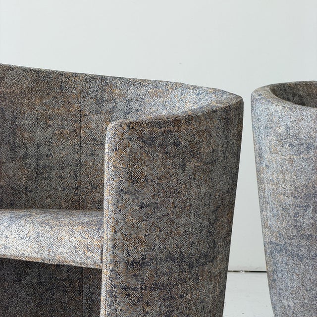 c. 1970s. Austria. Price is for the set. Contact us if you’d like to purchase a single item. Reupholstered in Brentano...