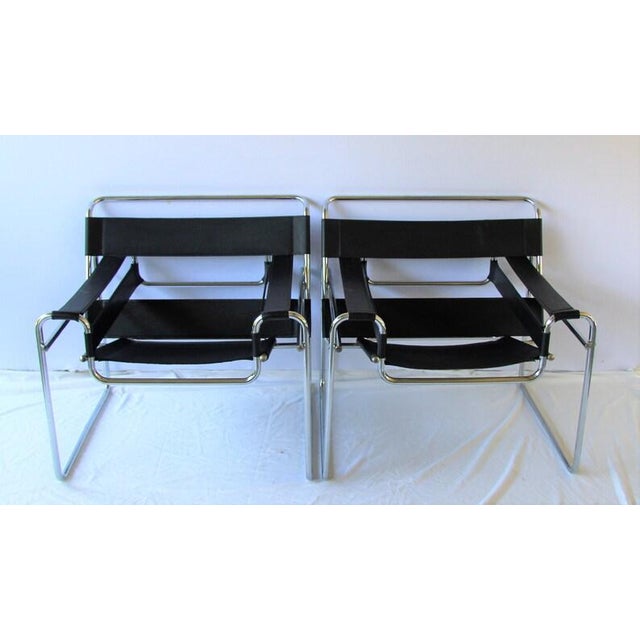 Vintage Wassily Style Chairs For Sale - Image 4 of 7