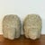 Mid 19th Century Two Carved Mayan Deity Limestone Architectural Carvings or Elements For Sale - Image 10 of 13