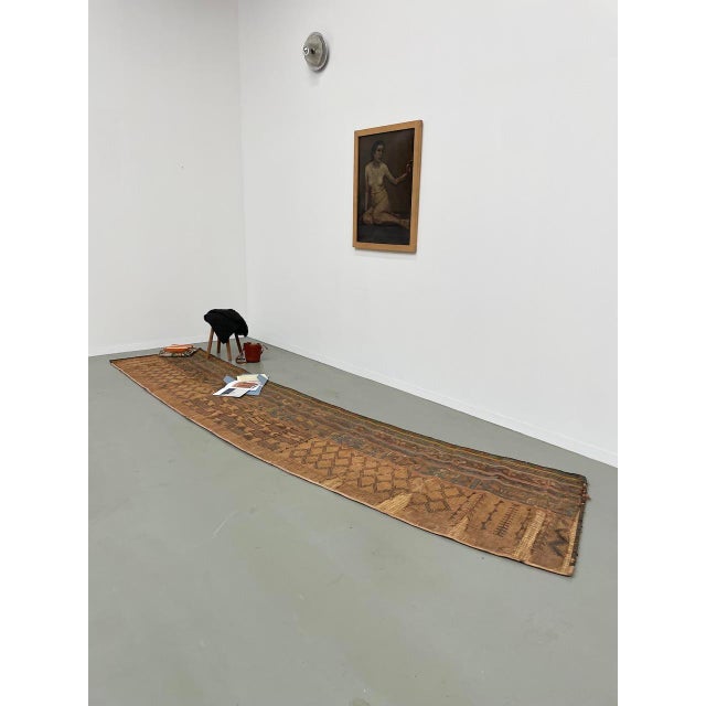 Mauritanian Palm Rug, 1950s For Sale - Image 4 of 18