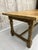 Waxed Oak Farmhouse Refectory Dining Table, 1950s For Sale - Image 3 of 11