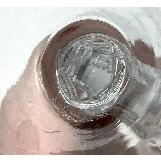 Glass Waterford Sheila Cut Wine Glasses - Set of 12 For Sale - Image 7 of 8