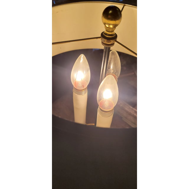 Metal Bouillotte Vintage Table Lamp For Sale - Image 7 of 13