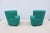 Teal Modern Eoos for Coalesse Joel Blue Swivel Lounge Chairs by Walter Knoll, a Pair For Sale - Image 8 of 13