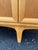 Mid 20th Century Modern Oak Credenza With Paneled Doors and Sculpted Base For Sale - Image 10 of 12