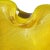 Glass Vintage Murano Bright Golden Yellow Gold Flecks Italian Art Glass Heart Shape Bowl Ashtray For Sale - Image 7 of 8