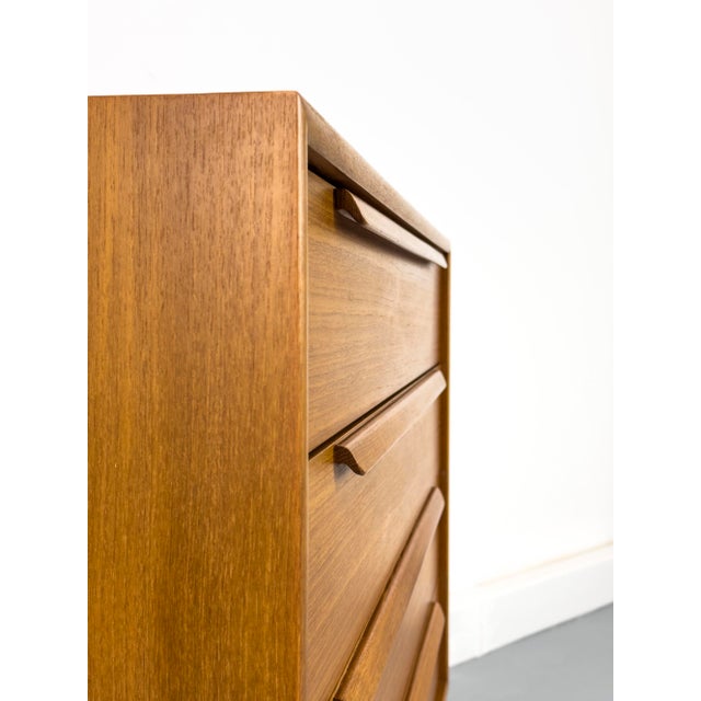 Wood Teak Chest of Drawers from WK Möbel, 1960s For Sale - Image 7 of 18
