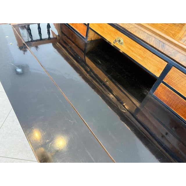 Biedermeier Writing Desk in Veneer For Sale - Image 16 of 18
