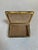 Wood Vintage Horn Veneer Jewelry Box With Brass Trim For Sale - Image 7 of 8