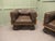 Industrial Wood Framed Club Chairs, 1970, Set of 2 For Sale - Image 4 of 9
