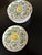 The "Belon" oyster plate from the Faiencerie de Pornic (MBFA) is a vintage hand-painted ceramic dish featuring...