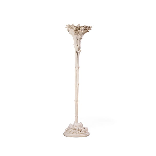 Mid-Century Modern Serge Roche Style Mid Century Palm Tree Lamp For Sale - Image 3 of 10