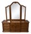 Thomasville 20th Century Burl Dresser With Trifold Mirror For Sale