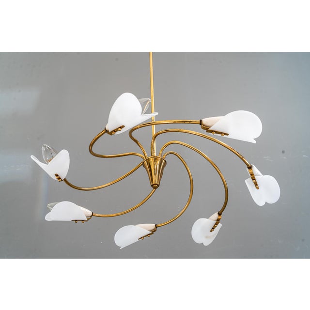 Tornado Chandelier by Rupert Nikoll, Vienna, Austria, 1960s For Sale - Image 6 of 18