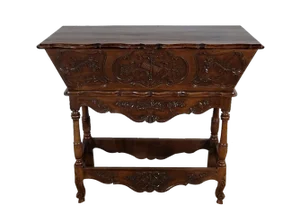 Late 19th Century Provençal Massive Walnut Petrin