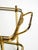 Neoclassical Brass Bar Cart with Glass Trays from Maison Jansen, 1960s For Sale - Image 13 of 18