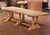 Late 19th Century 19th Century French Louis XIII Provincial Bleached Oak Refectory Trestle Table For Sale - Image 5 of 8