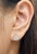These timeless 14K white gold stud earrings feature 2.03 carats of round-cut white diamonds, graded G/H color and SI1/SI2...