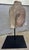 Antique Thai Ayutthaya Style Sandstone Head of Buddha on Metal Stand For Sale - Image 11 of 17