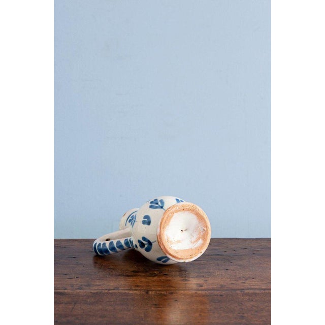 Blue and White Oil and Vinegar Set from Nevers Faience, 18th Century, Set of 2 For Sale - Image 13 of 16