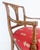Antique Carved Venetian Plastered Wood Armchairs With Pineapple Seats For Sale - Image 9 of 12