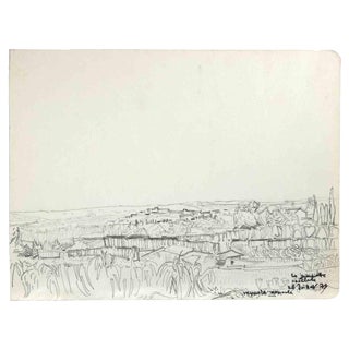 Reynold Arnould, Landscape, Drawing, 1979 For Sale