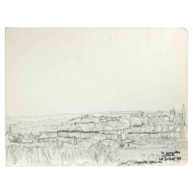 Reynold Arnould, Landscape, Drawing, 1979 For Sale