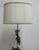 Fine Art Lamps 1990s John Richard French Beaded Victorian Hanging Purse Italian Regency Table Lamp W/ Shade For Sale - Image 4 of 12