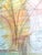 A completely unique and original abstract artwork on paper. COA included. Please contact Chairish regarding combined...
