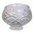 Vintage Crystal Cut Pedestal Bowl For Sale