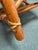 Brown In the Style of McGuire Lattice Leather Strip Safari Chair For Sale - Image 8 of 12