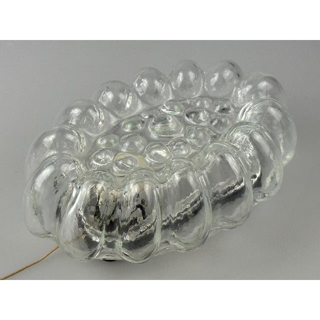 Space Age Wall Lamp in Glass & Metal, 1970s For Sale - Image 16 of 18