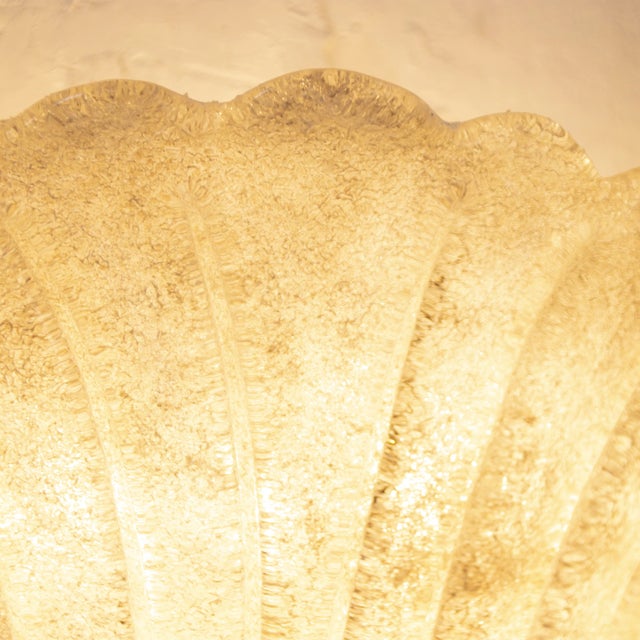 Fan-Shaped Wall Light in Alabaster Scavo with Grit, Italy, 1990s For Sale - Image 9 of 12